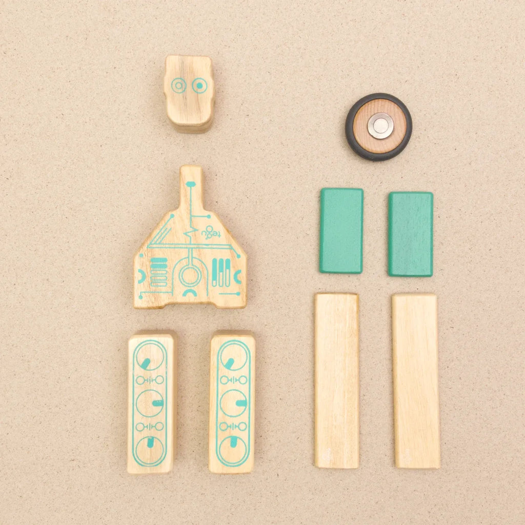 Tegu Magbot, Future Collection Roboter, 9-teilig