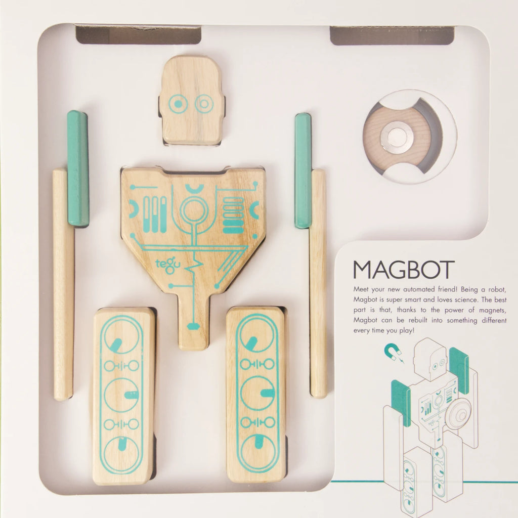 Tegu Magbot, Future Collection Roboter, 9-teilig