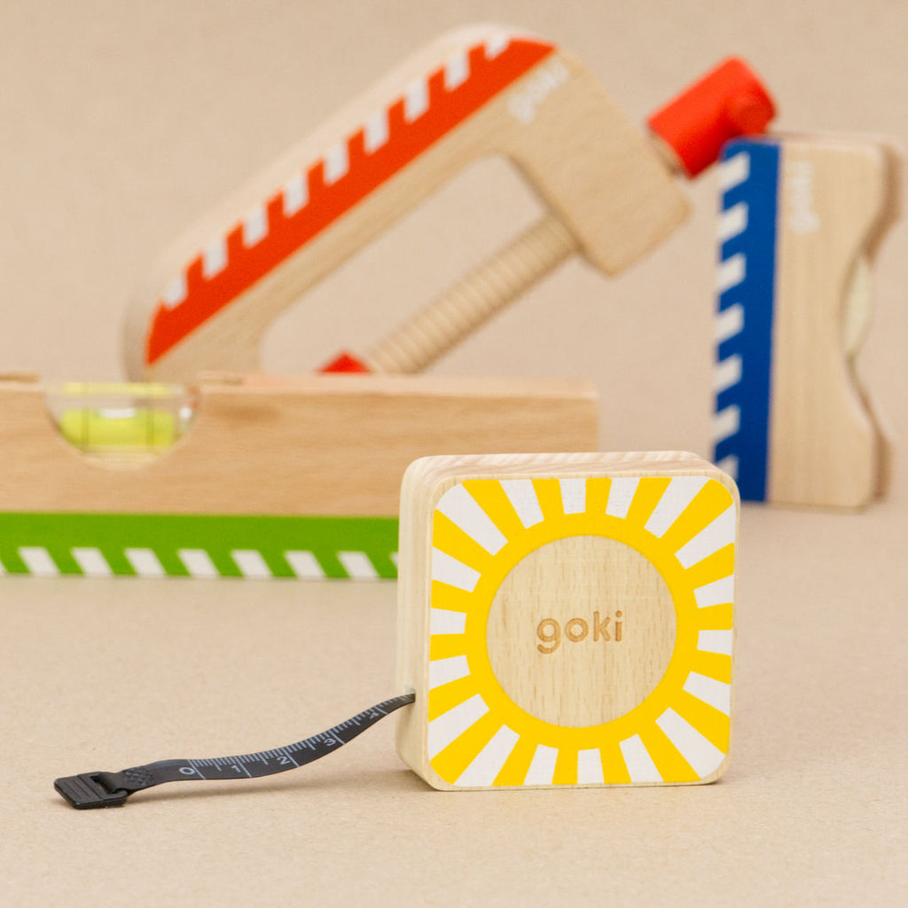 Maßband Kinderwerkzeug, goki – Foto 3