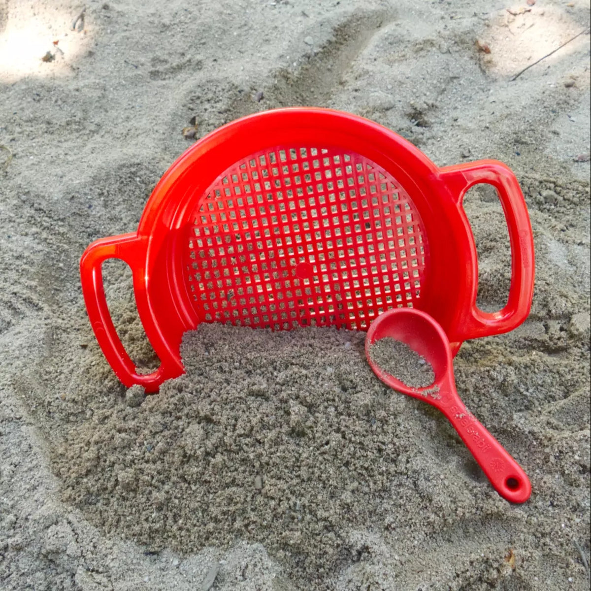 Sandlöffel Spielstabil, rot – Foto 5