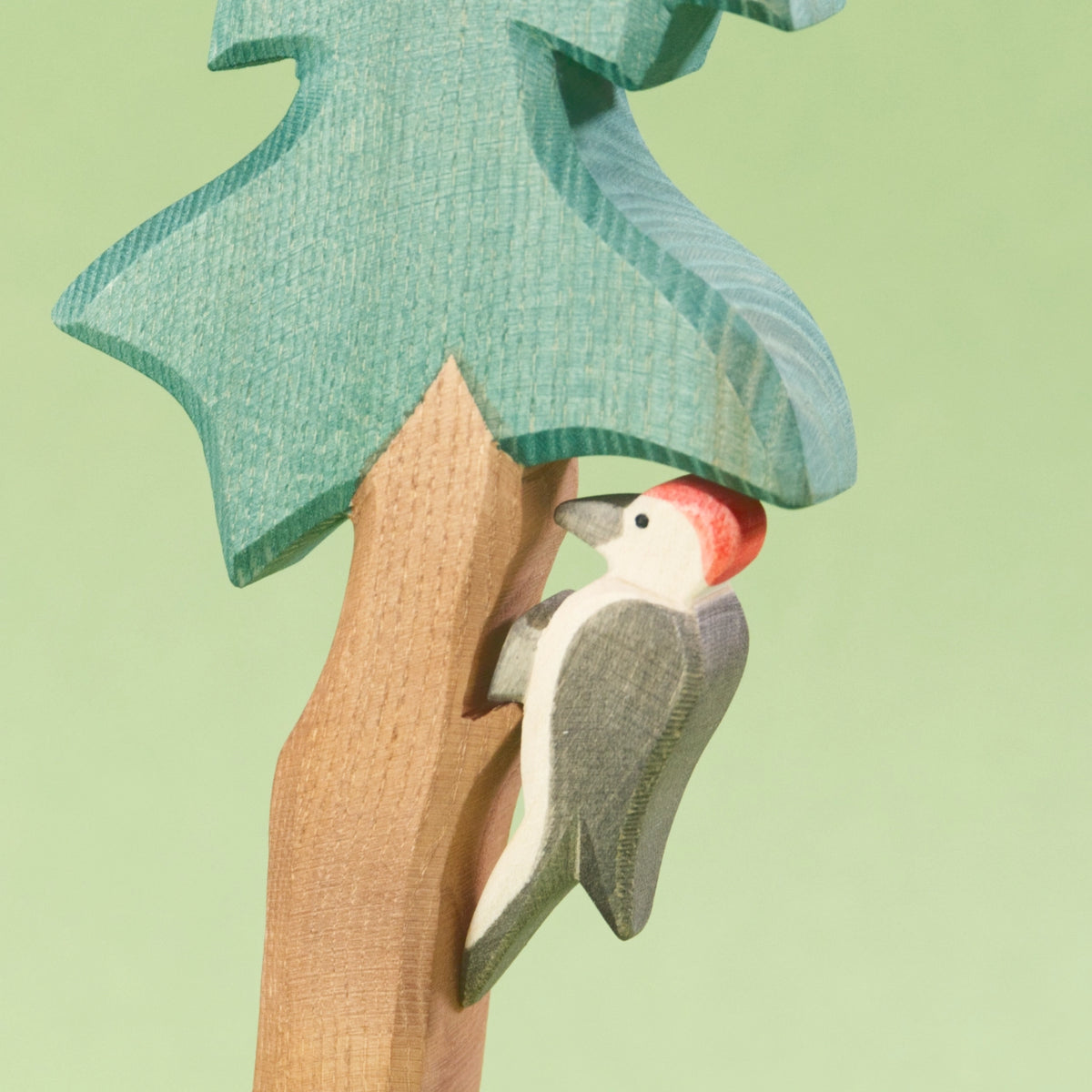 Specht, Ostheimer Holzfigur Vogel – Foto 5