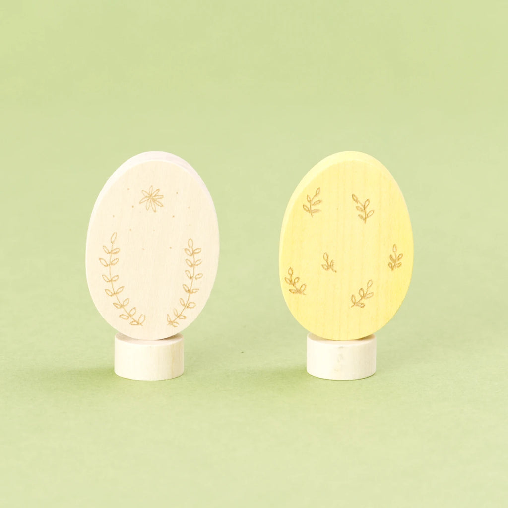 Steckfiguren Osterei Duo Ornament, Grimm's