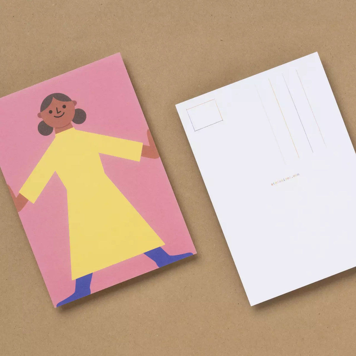 Postkarte Happy Kids VII, Illustration Susann Stefanizen – Foto 3