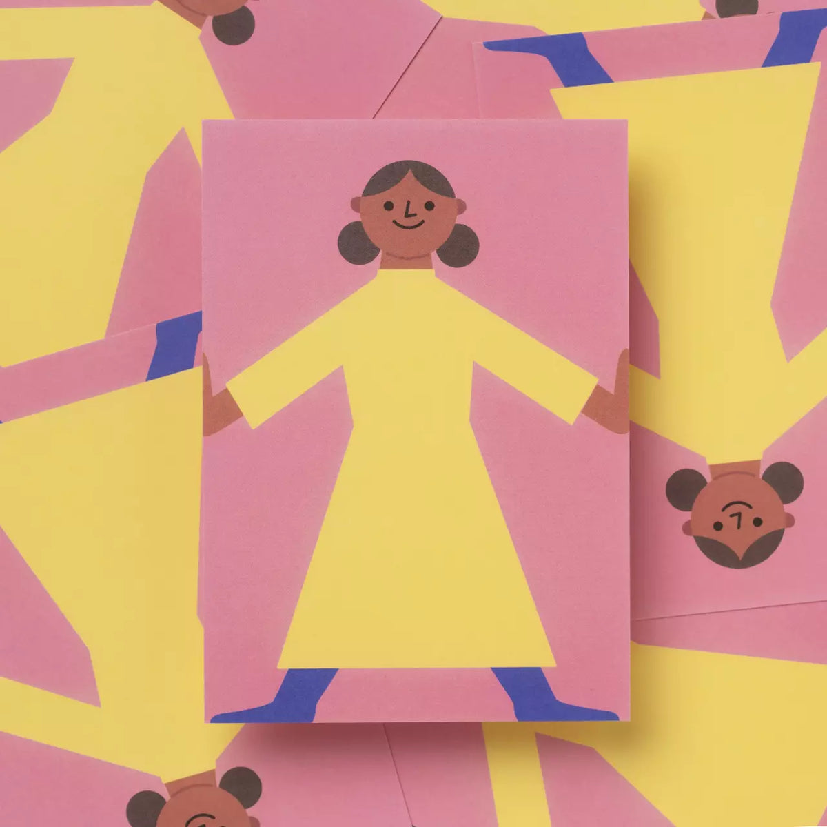 Postkarte Happy Kids VII, Illustration Susann Stefanizen – Foto 2
