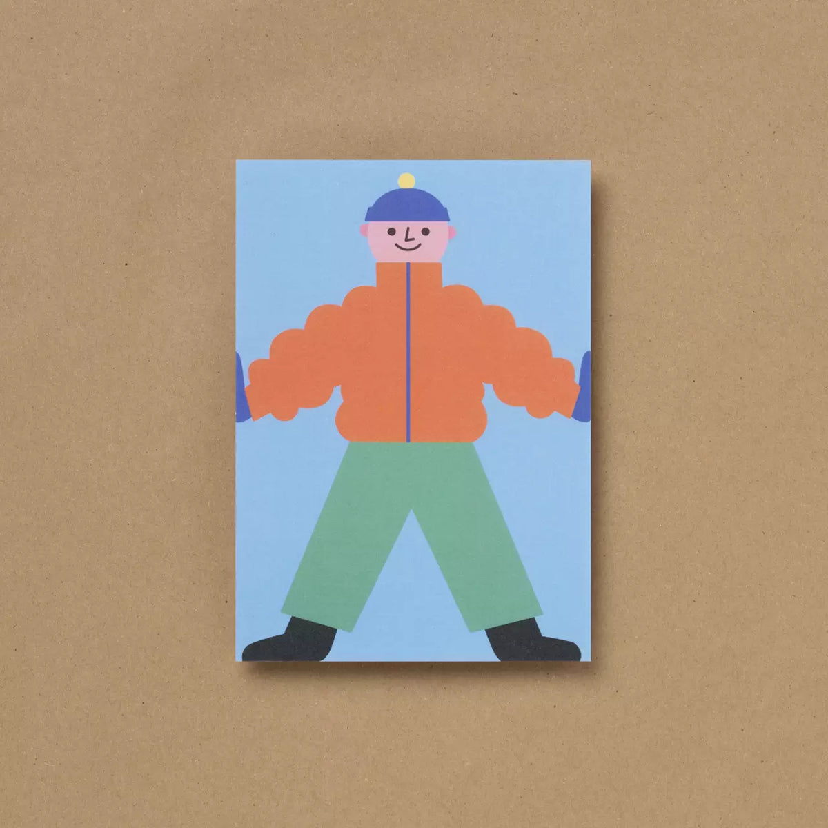 Postkarte Happy Kids X, Illustration Susann Stefanizen