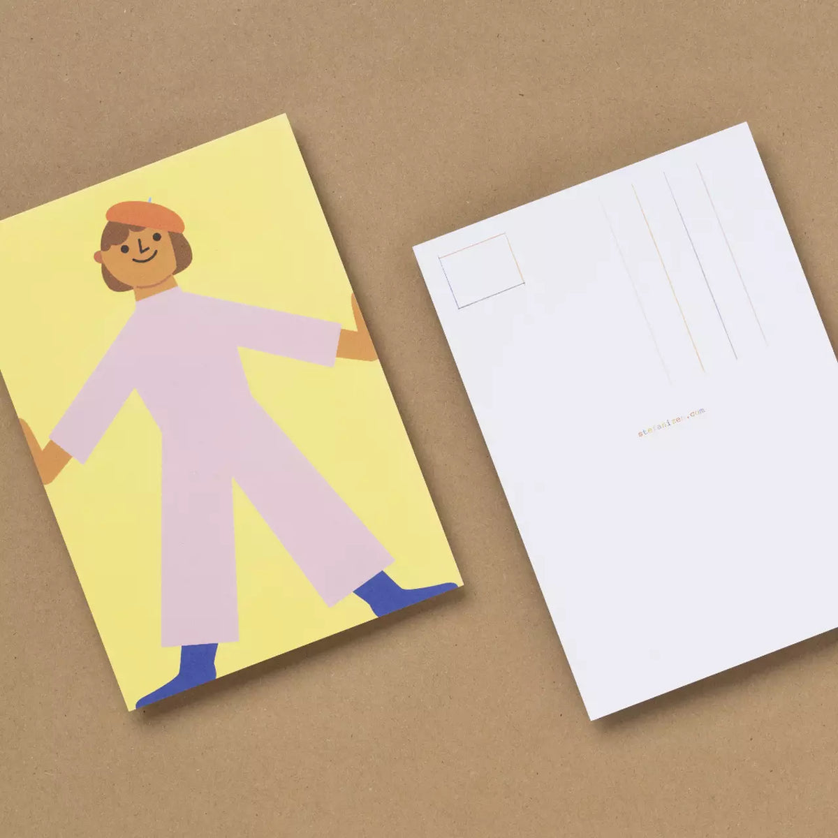 Postkarte Happy Kids XII, Illustration Susann Stefanizen – Foto 3
