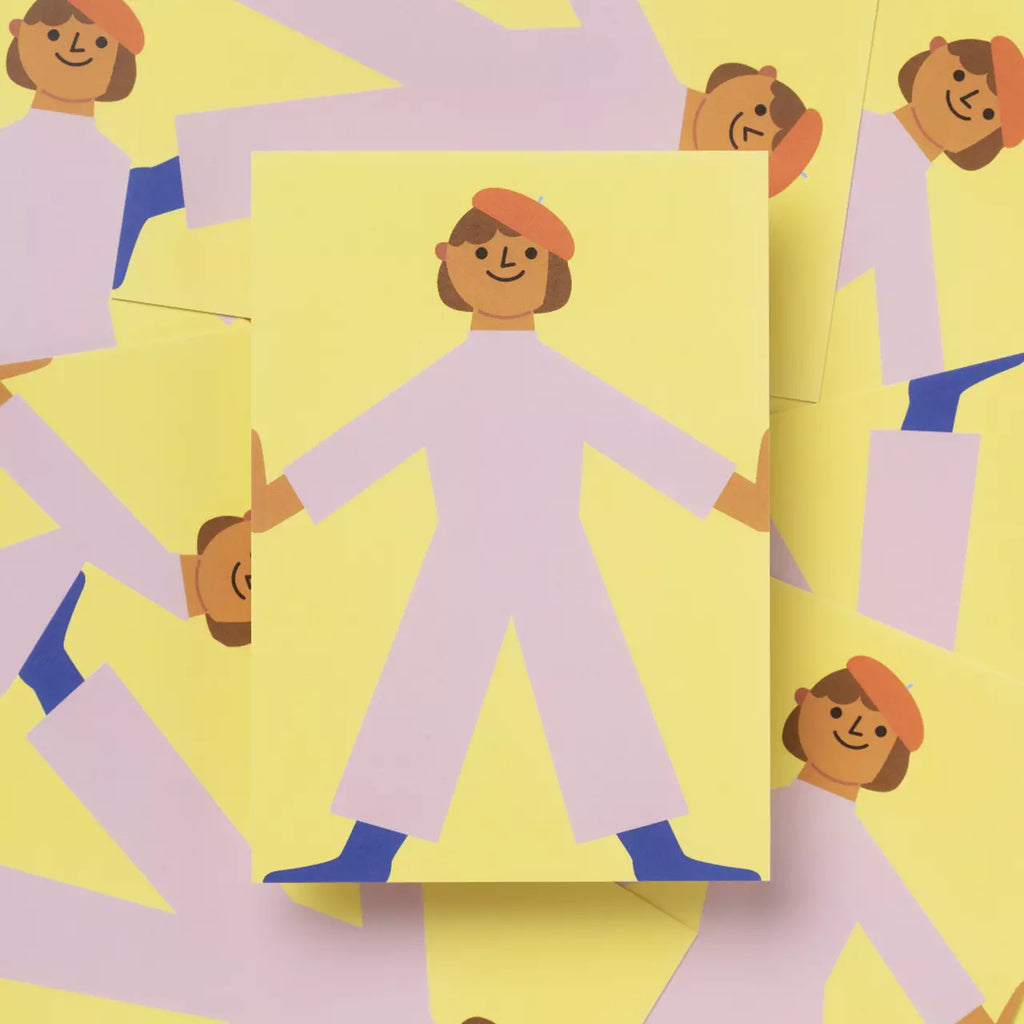Postkarte Happy Kids XII, Illustration Susann Stefanizen – Foto 2