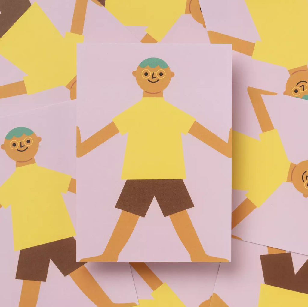 Postkarte Happy Kids XIII, Illustration Susann Stefanizen – Foto 2