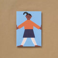 Postkarte Happy Kids XIV, Illustration Susann Stefanizen