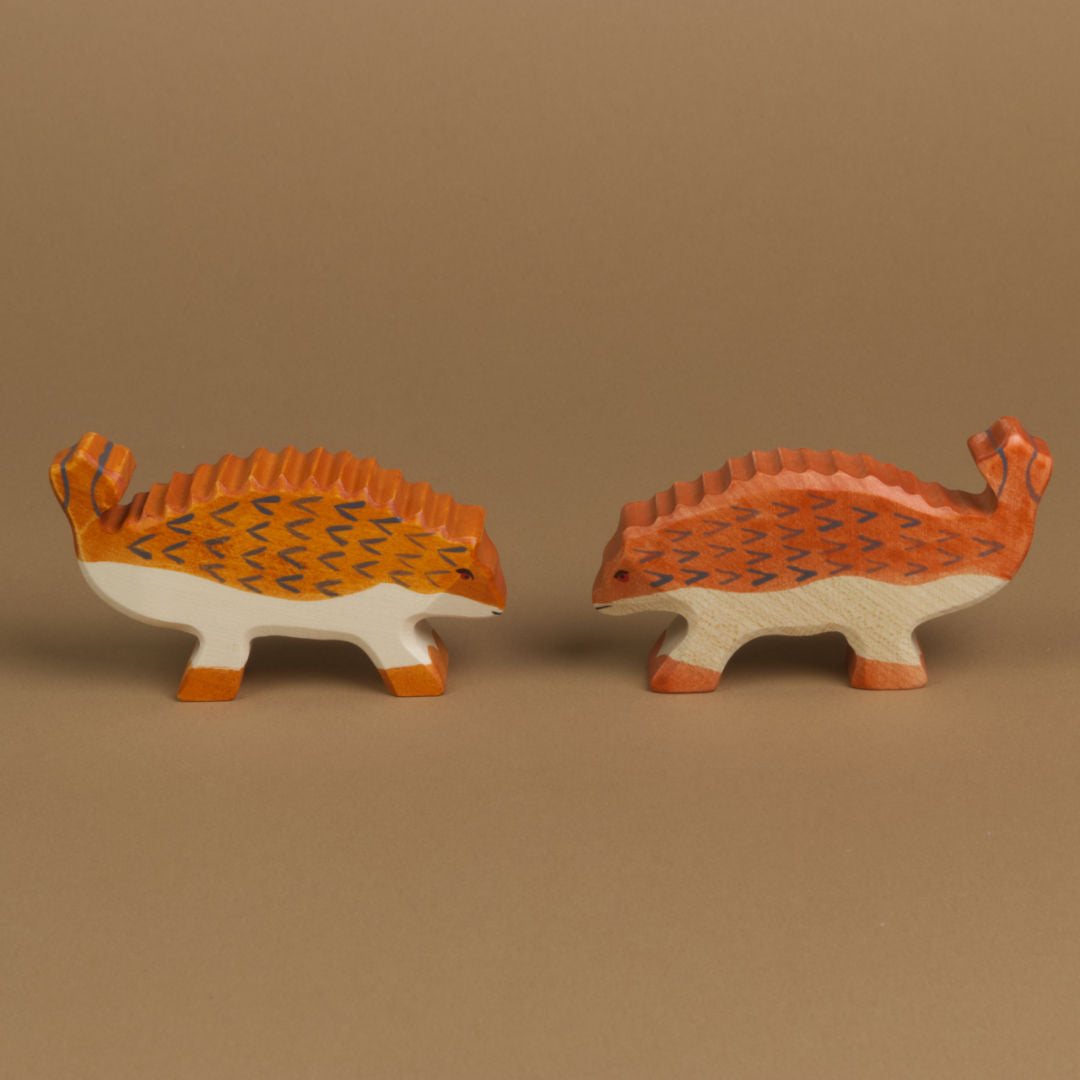 Holzfigur Dino Ankylosaurus – Foto 2