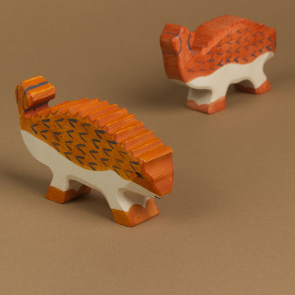 Holzfigur Dino Ankylosaurus – Foto 3
