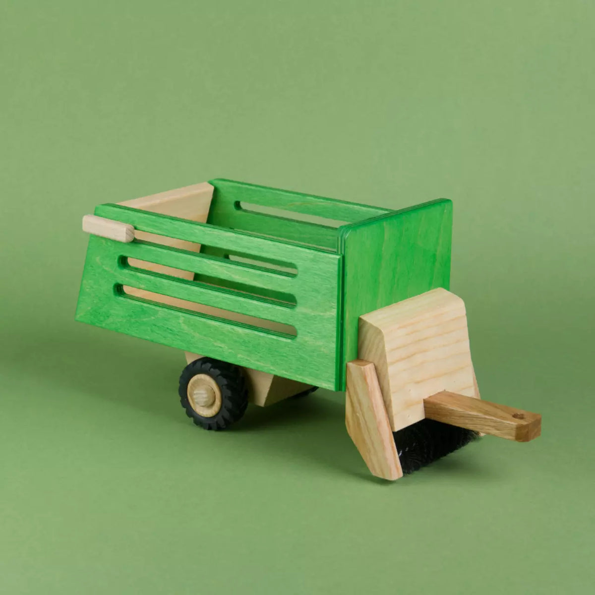 Spielzeug Heuwagen aus Holz – Foto 6