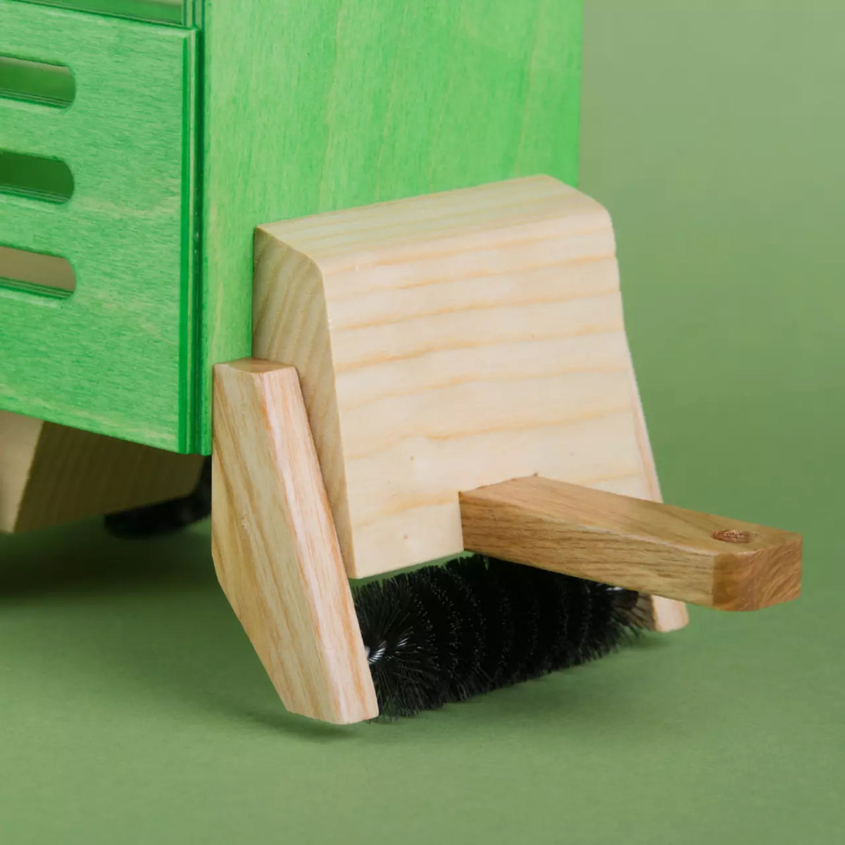 Spielzeug Heuwagen aus Holz – Foto 3
