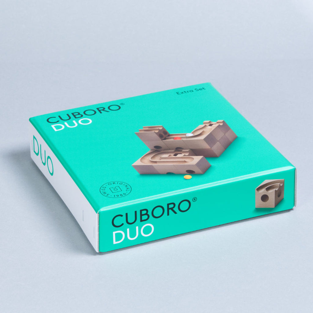 Verpackung des Duo Sets von Cuboro