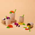 Limonade oder Cocktail – Mixbecher für vier