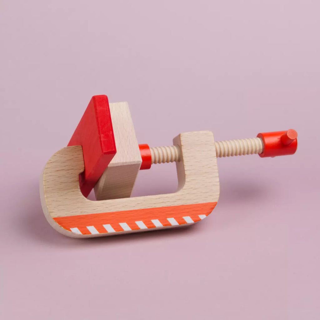 Spielwerkzeug Schraubzwinge, goki – Foto 2