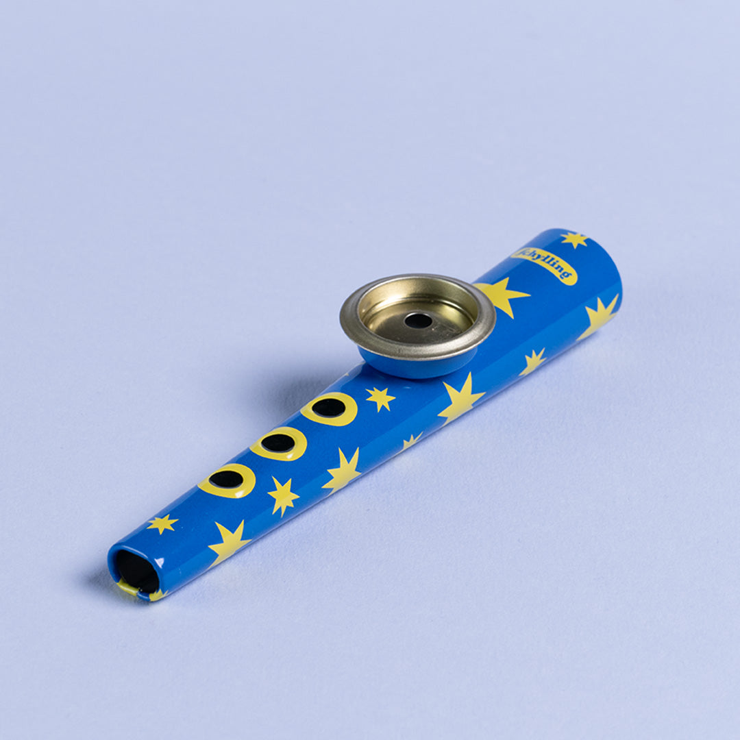 Kazoo Blech-Musikinstrument, blau