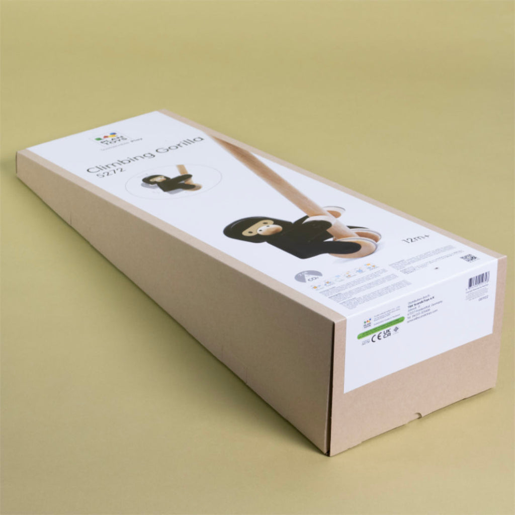 Schiebetier Klettergorilla, PlanToys – Foto 6