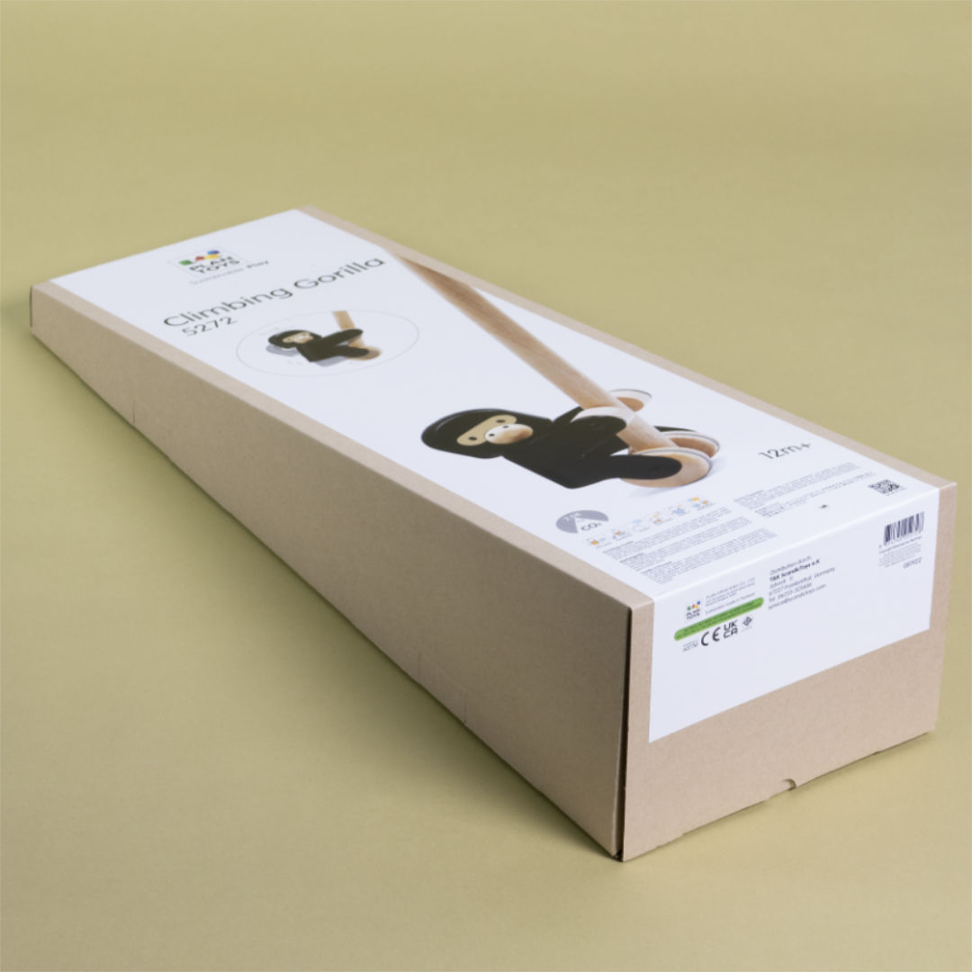 Schiebetier Klettergorilla, PlanToys – Foto 6