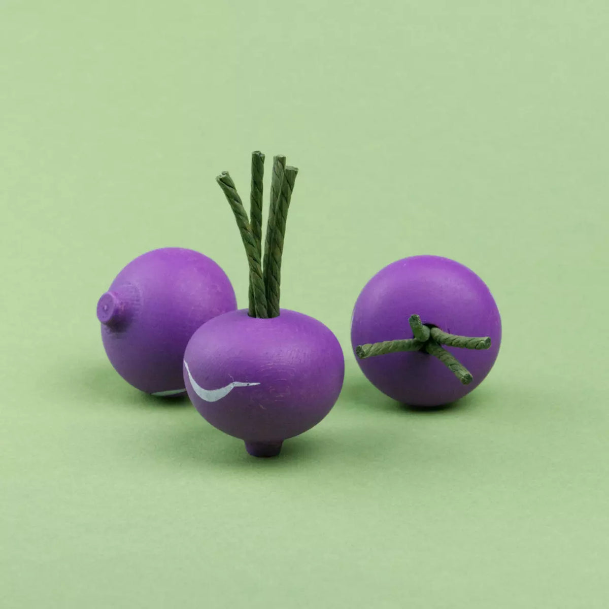 Kohlrabi Spielgemüse, blau – Foto 2