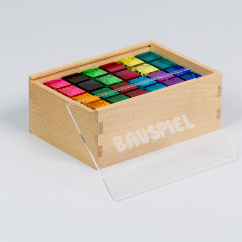Bauspiel Lichtbauquader bunt, 24 Teile – Foto 4