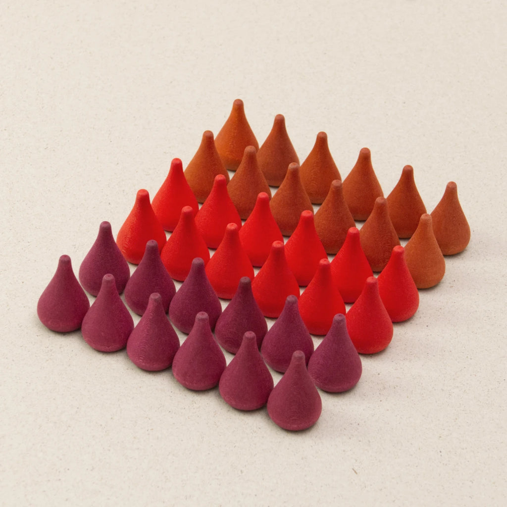 Grapat Mandala Fire - 36 rote Elemente – Foto 2