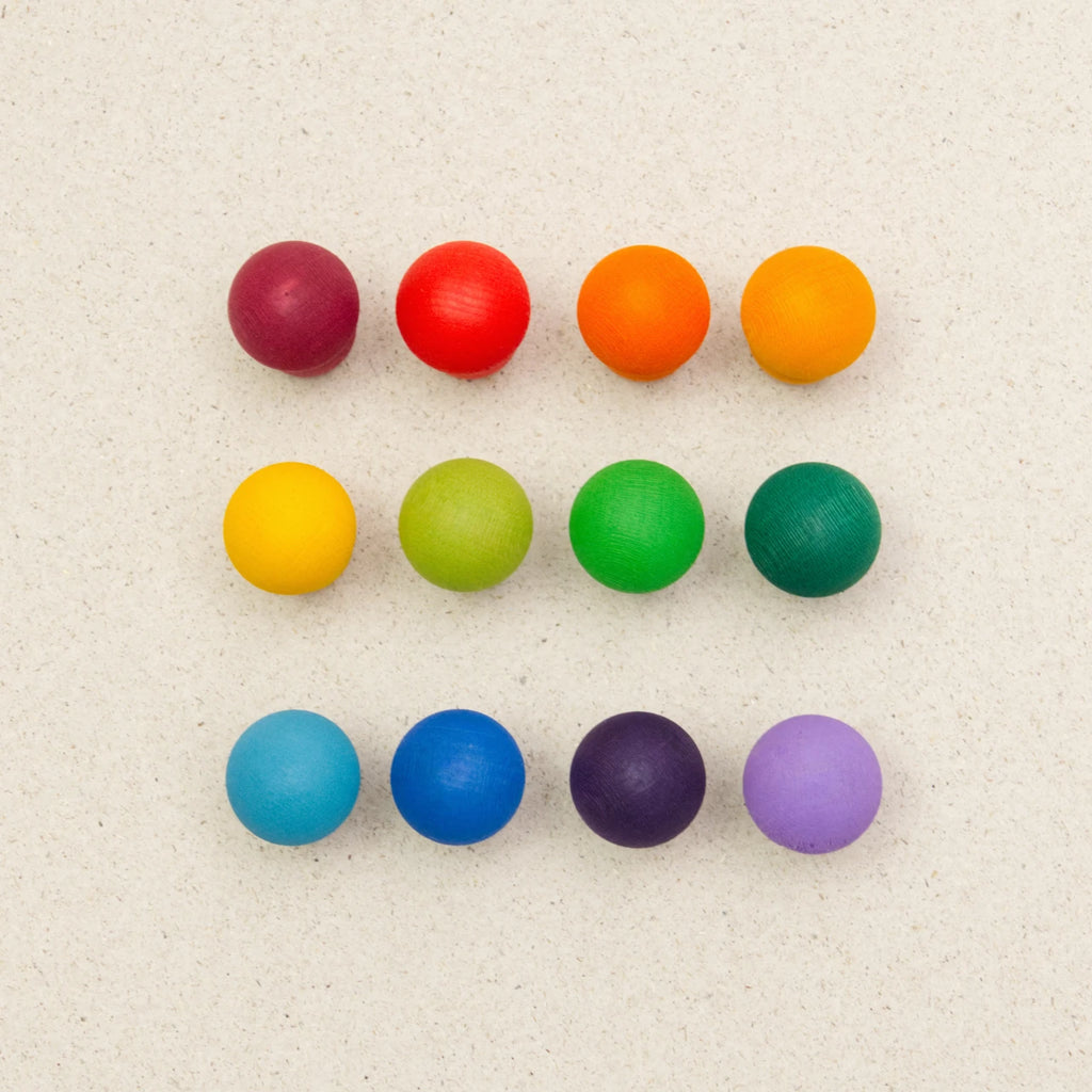 Mandala Rainbow Mushrooms Grapat - 36 Elemente – Foto 3