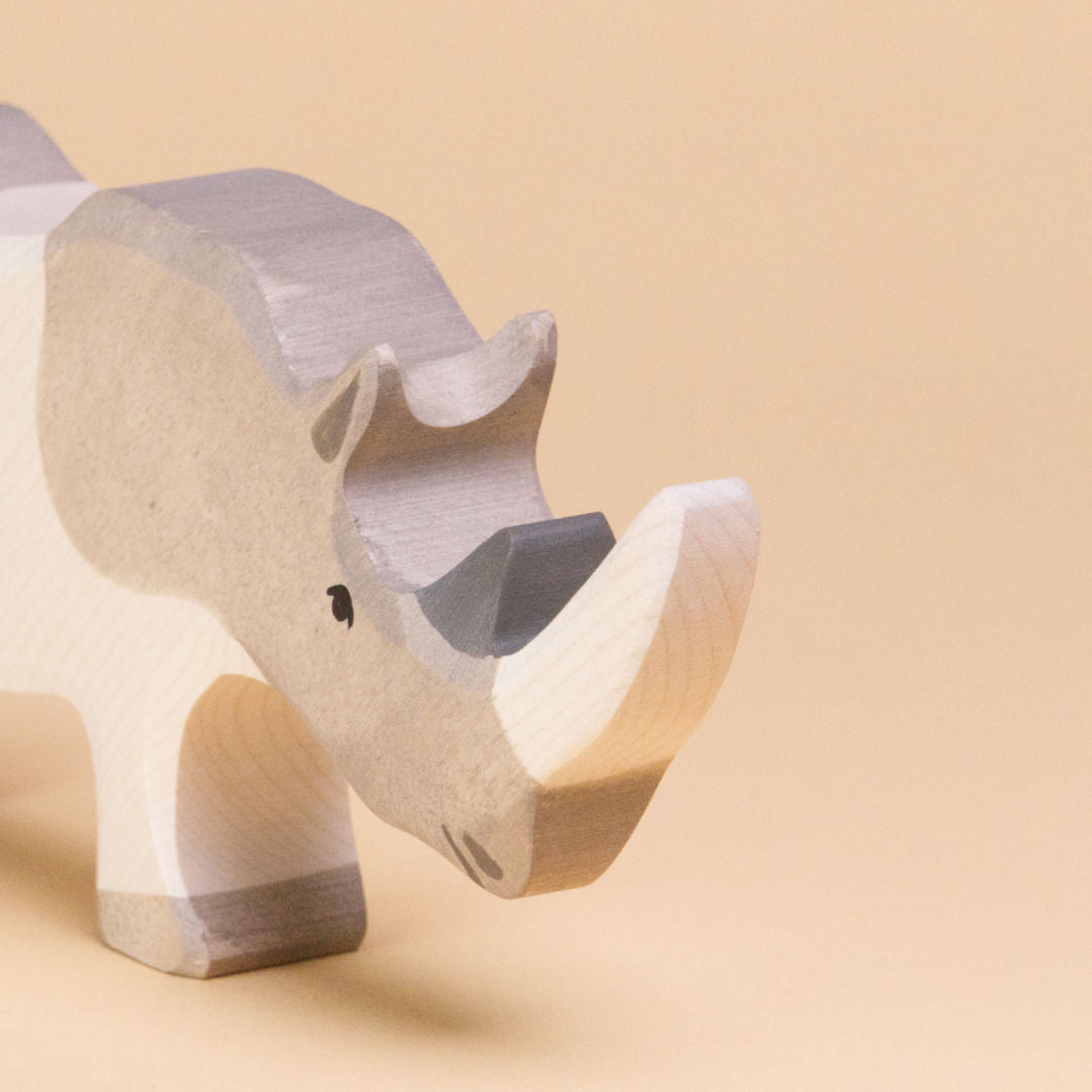 Nashorn von Holztiger, Spielfigur – Foto 2