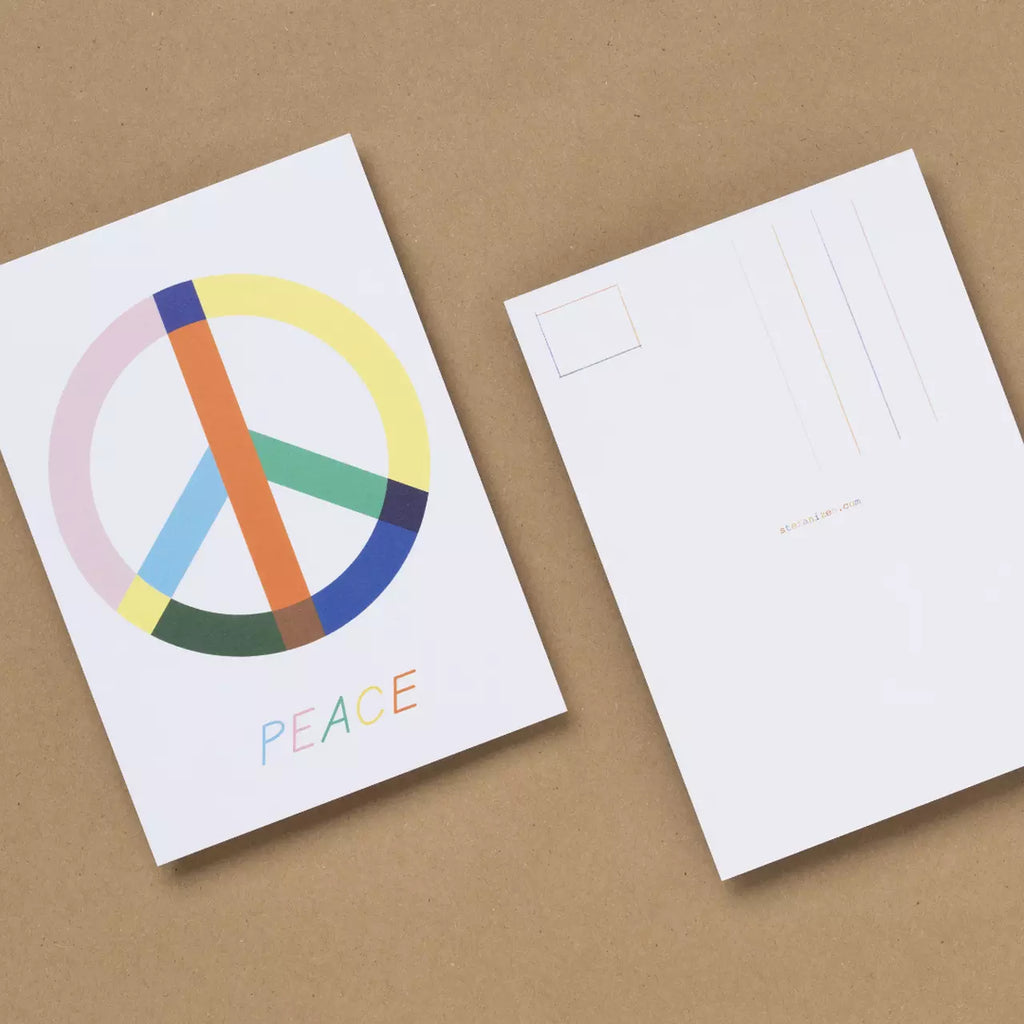 Postkarte Motiv PEACE, Illustration Susann Stefanizen – Foto 3