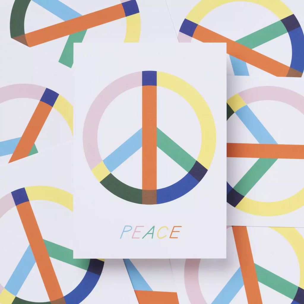 Postkarte Motiv PEACE, Illustration Susann Stefanizen – Foto 2