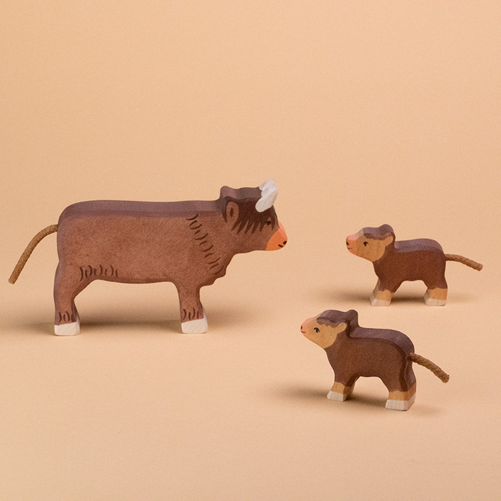 Schottisches Hochlandkalb von Holztiger, Spielfigur – Foto 4