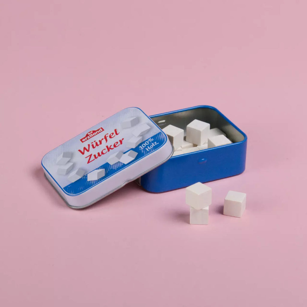 Würfelzucker in der Dose, Erzi