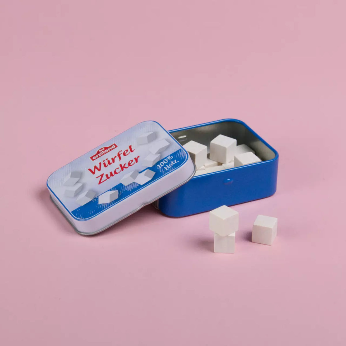 Würfelzucker in der Dose, Erzi