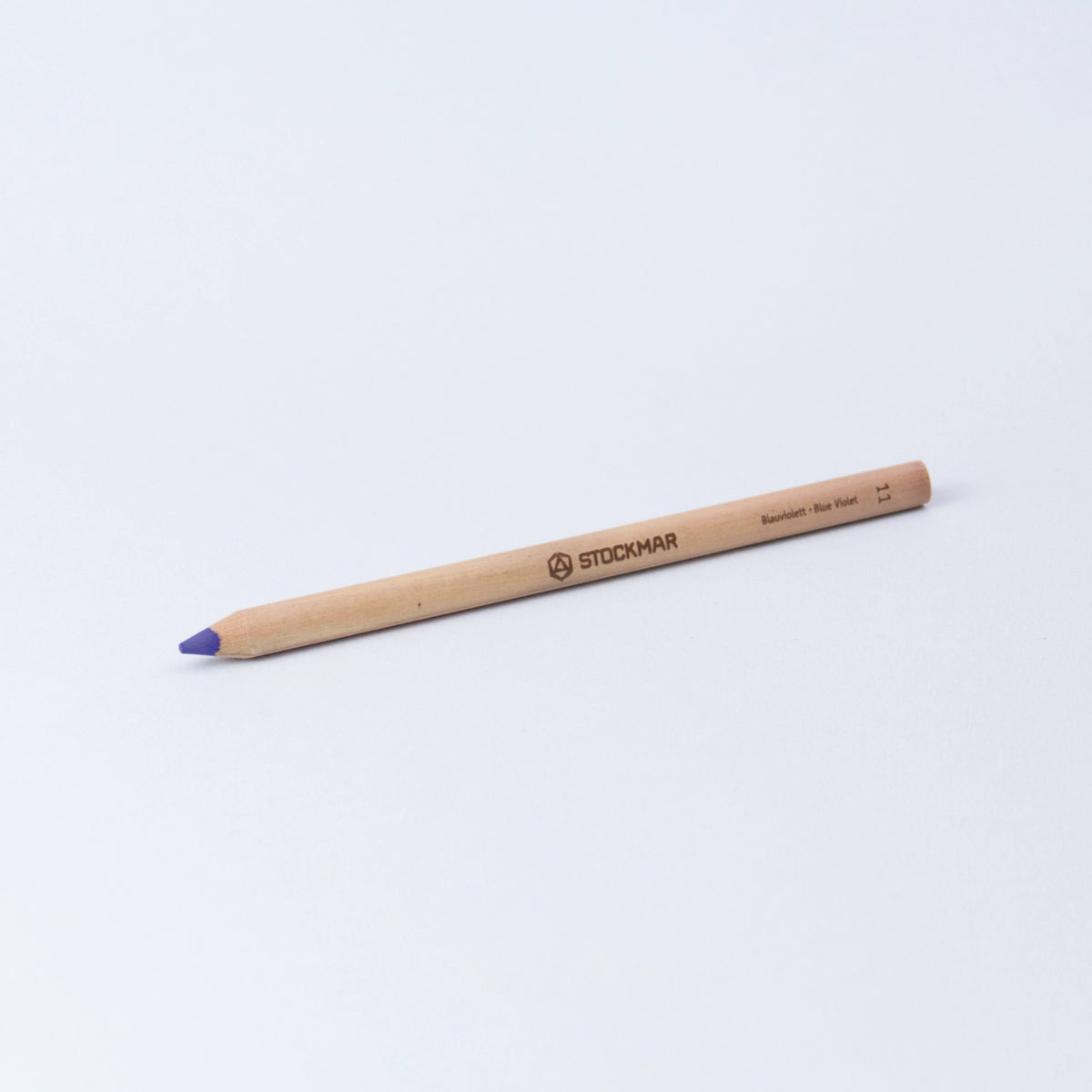 Buntstift 11 Blauviolett dreieckig, Stockmar – Foto 2