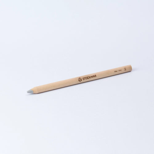 Stift von Stockmar in Silber, 3-eckig.