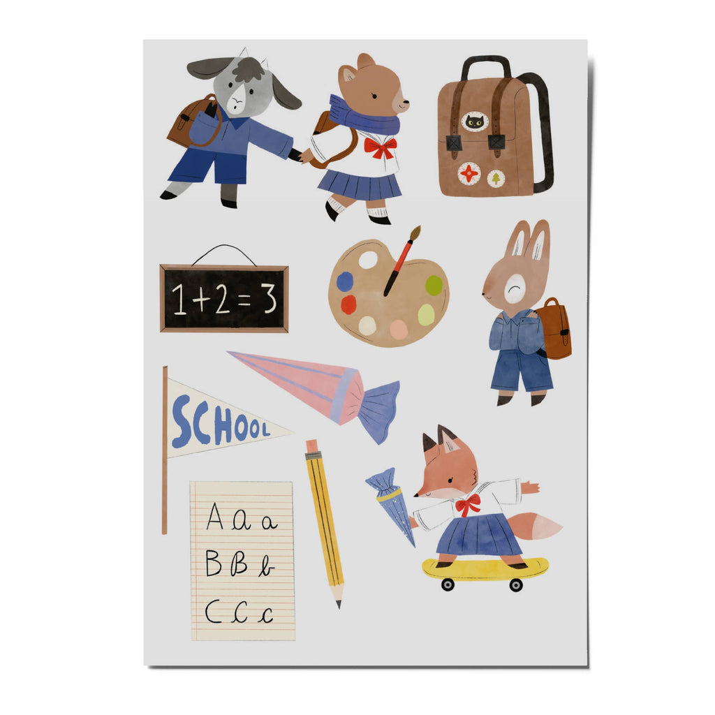 Kindertattoos "Schulkind”