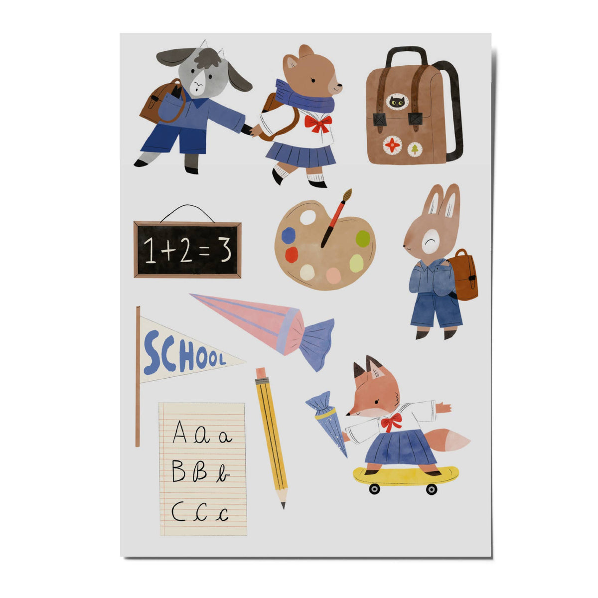 Kindertattoos "Schulkind”