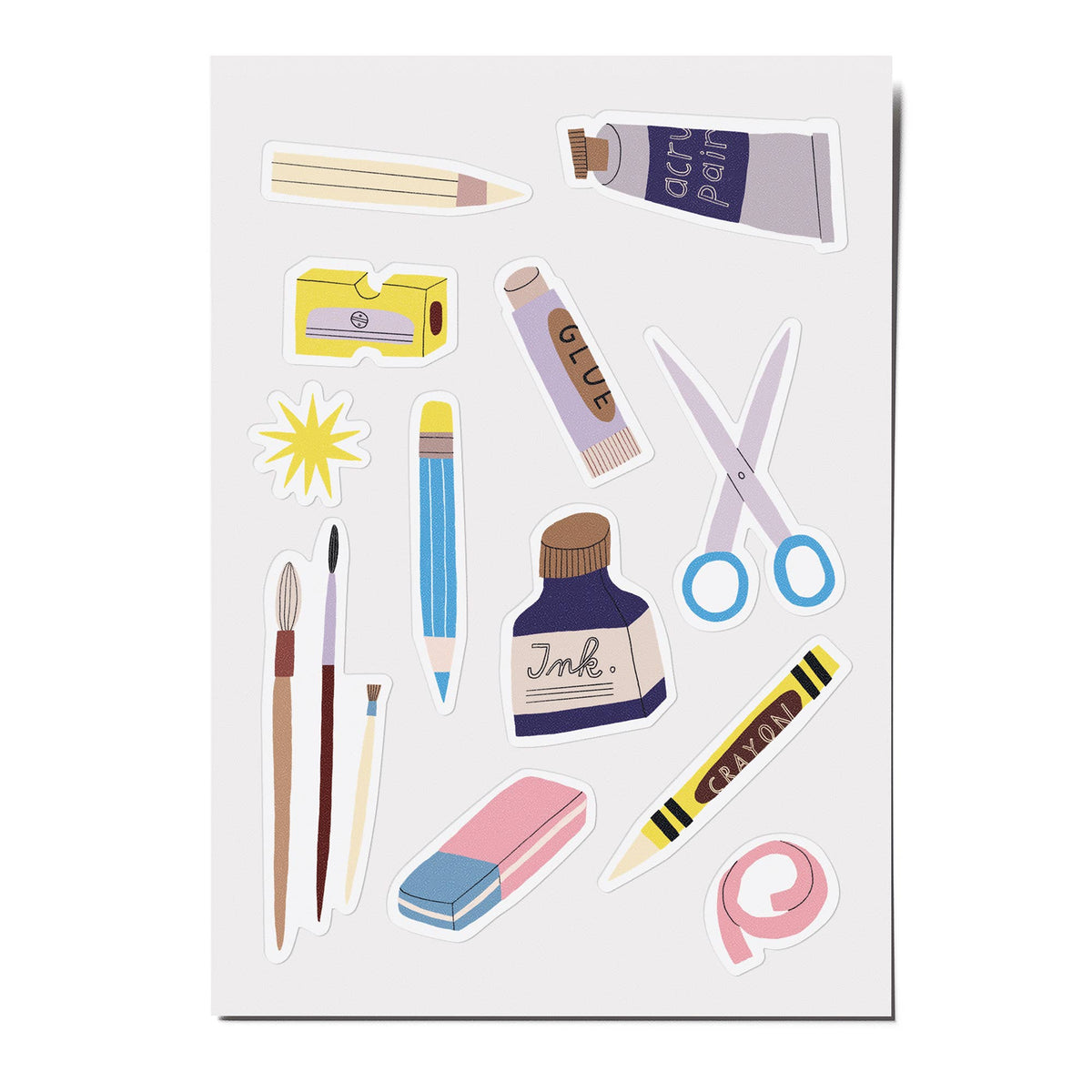 Stickerbogen „Schule“ | 3 Bögen