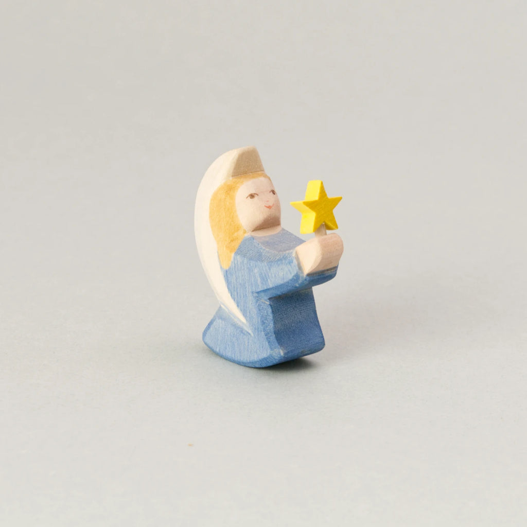 Ostheimer Engelchen mit Stern blau