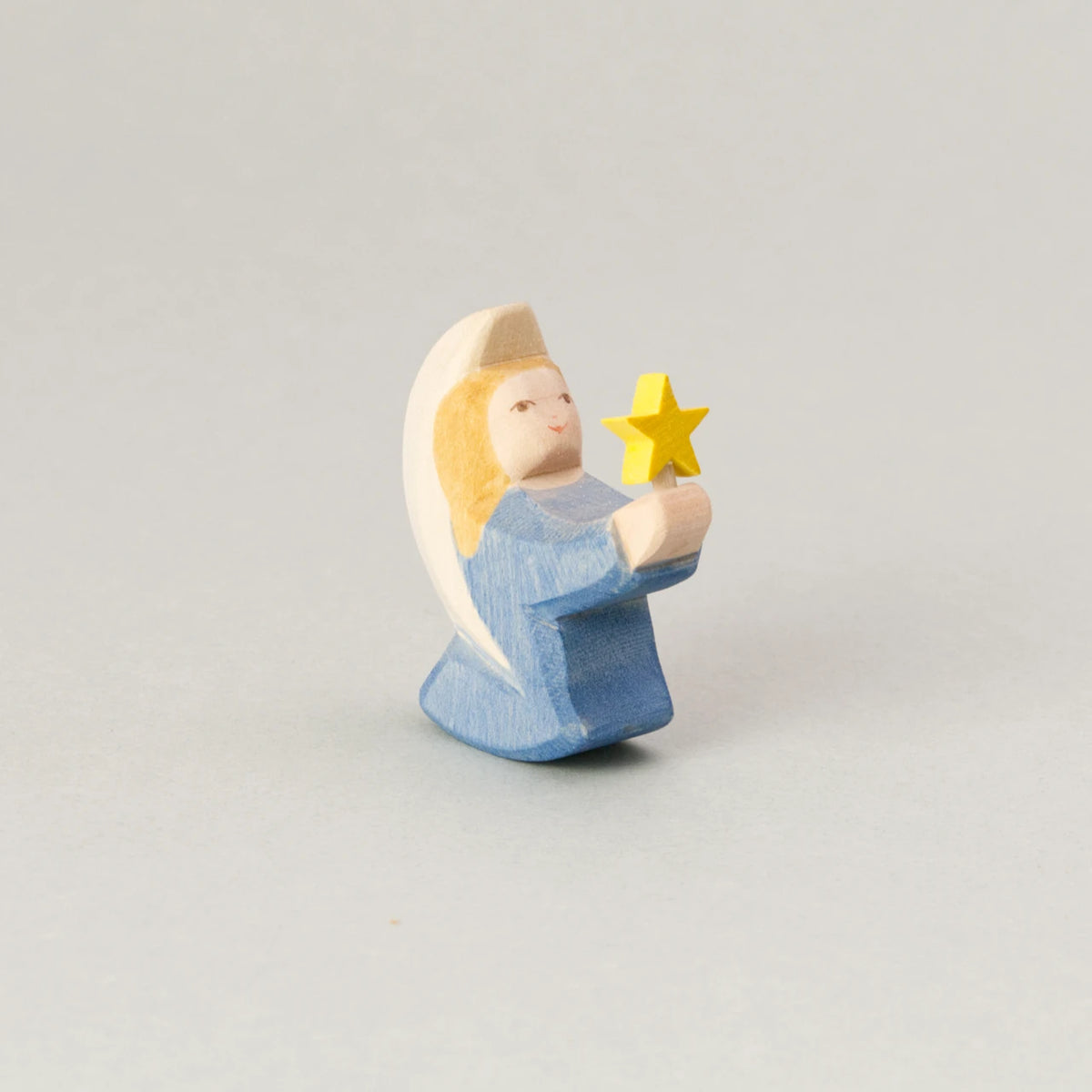 Ostheimer Engelchen mit Stern blau