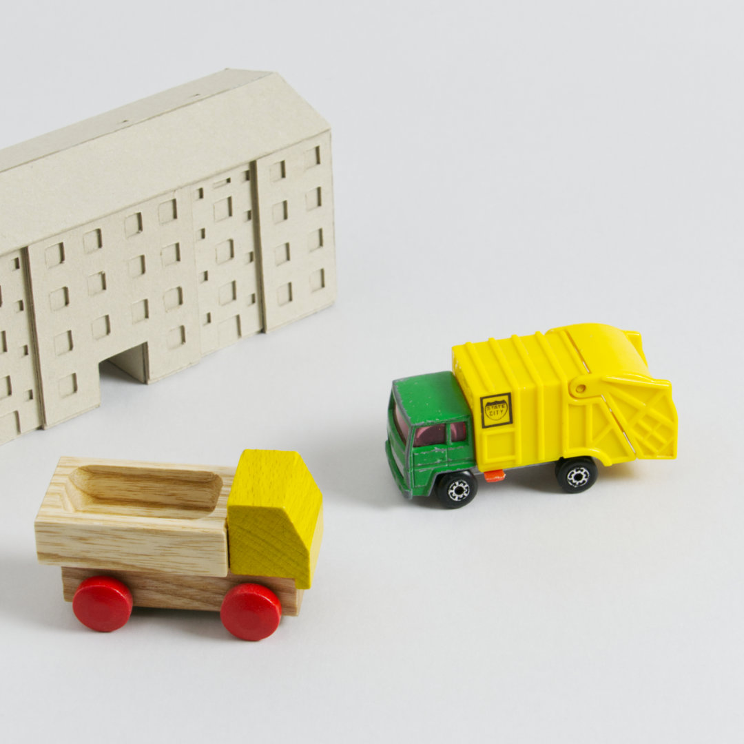Verschiedene Spielzeug-Fahrzeuge Typ Lkw