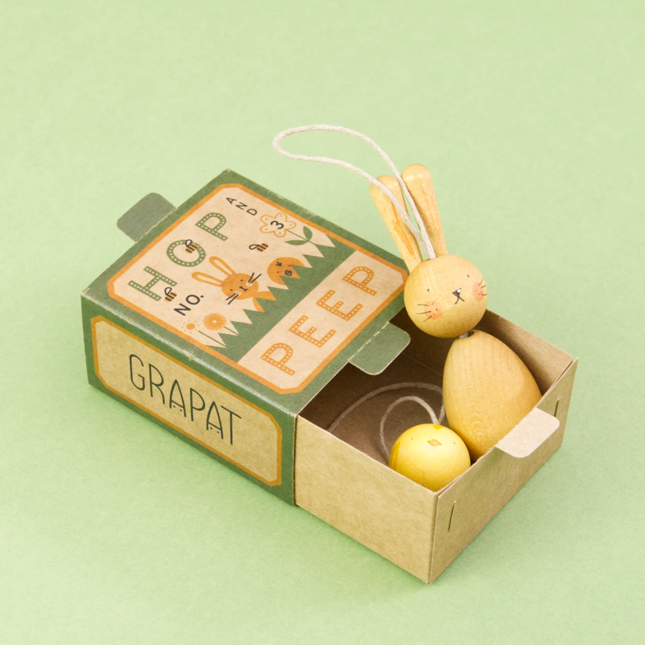 Grapat HOP AND PEEP – Osterdekoration – Bild 5