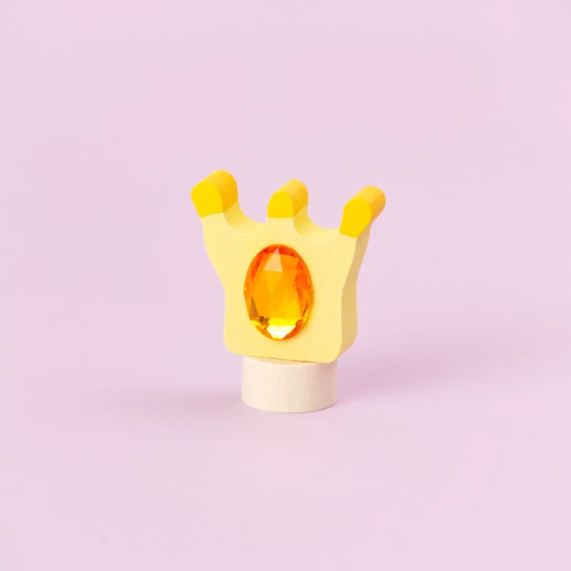 Grimm's Steckfigur Krone mit Funkelstein 