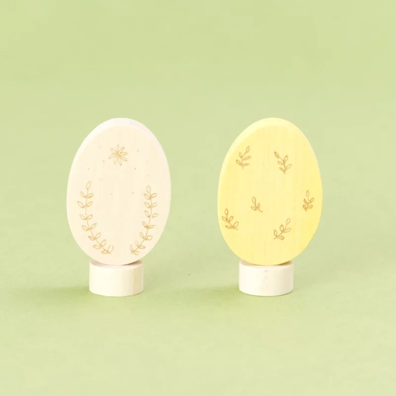 Steckfiguren Osterei Duo Ornament, Grimm's
