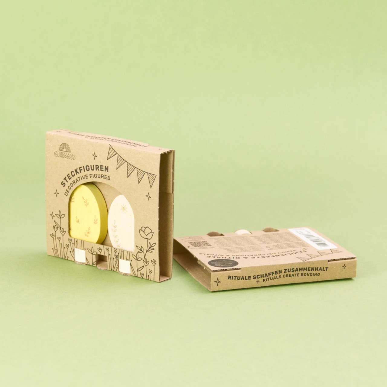 Steckfiguren Osterei Duo Ornament, Grimm's – Bild 5