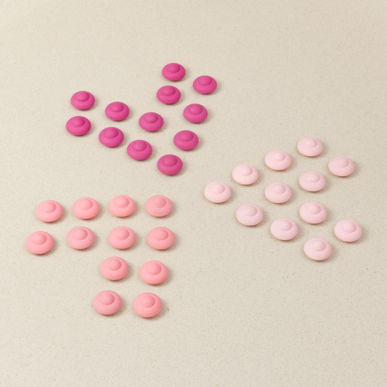 Grapat Mandala Flower - 36 pinke Elemente – Bild 3