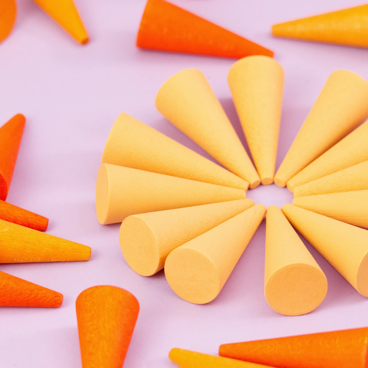 Grapat Mandala Orange Cone – Bild 4