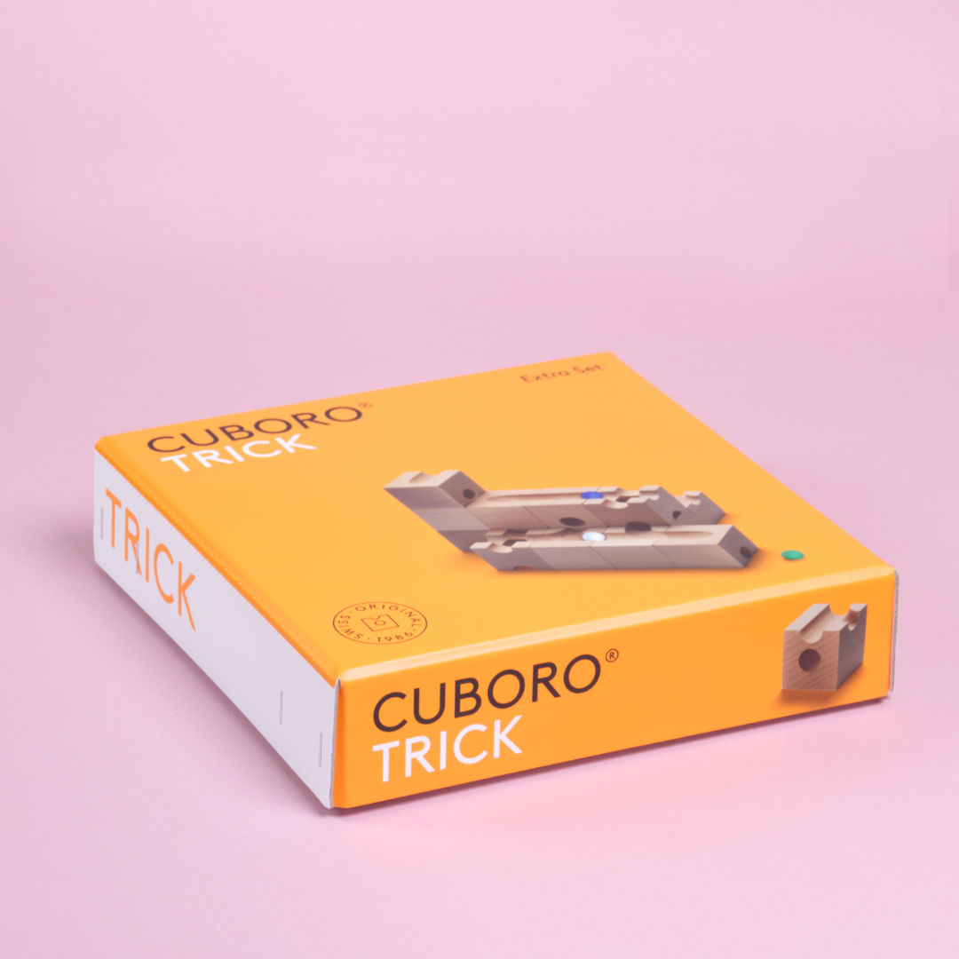 Verpackung des Trick Sets von Cuboro