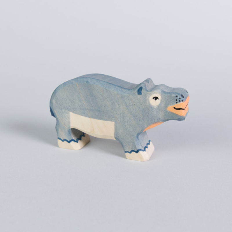 Nilpferd klein von Holztiger, Spielfigur