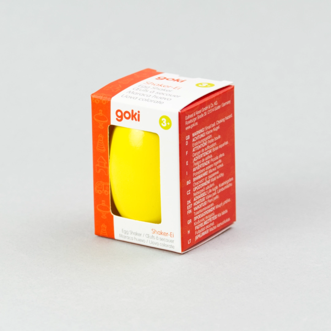 Egg Shaker gelb, goki - Image 5